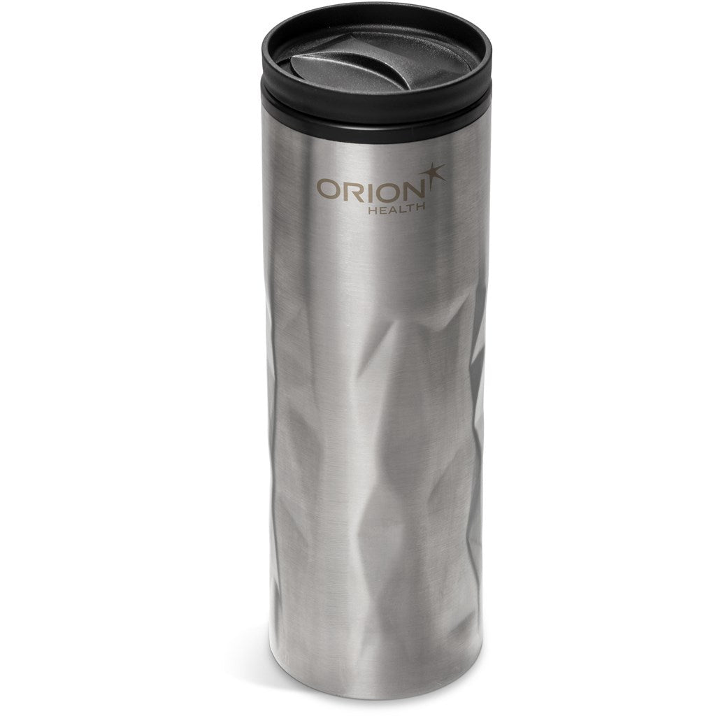 Serendipio Fire & Ice Stainless Steel & Plastic 2-In-1 Tumbler - 435ml - Silver